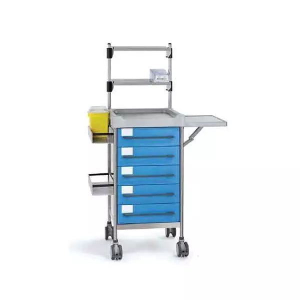 Vizitový nerezový vozík Mini Q 86