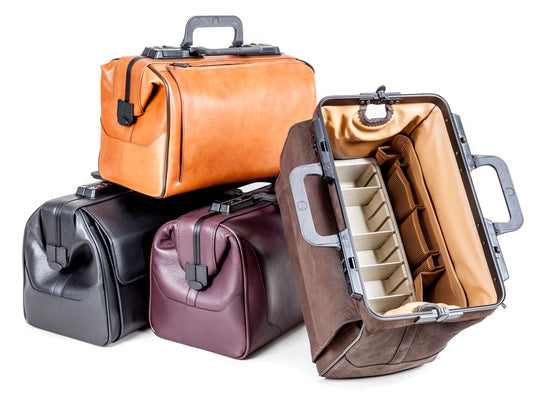 Exkluzívna kožená lekárska taška RUSTICANA Classic