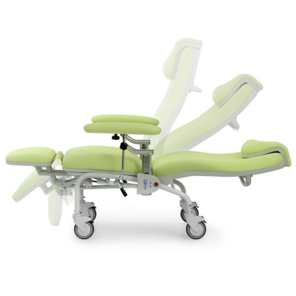 Kreslo na odber krvi Relax Synchro 1160AP pevná výška, pojazdné