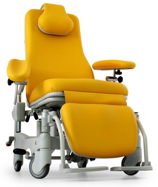 Kreslo na odber krvi Vario D-Trend 1180AP pojazdné, hydraulicky nastaviteľná výška